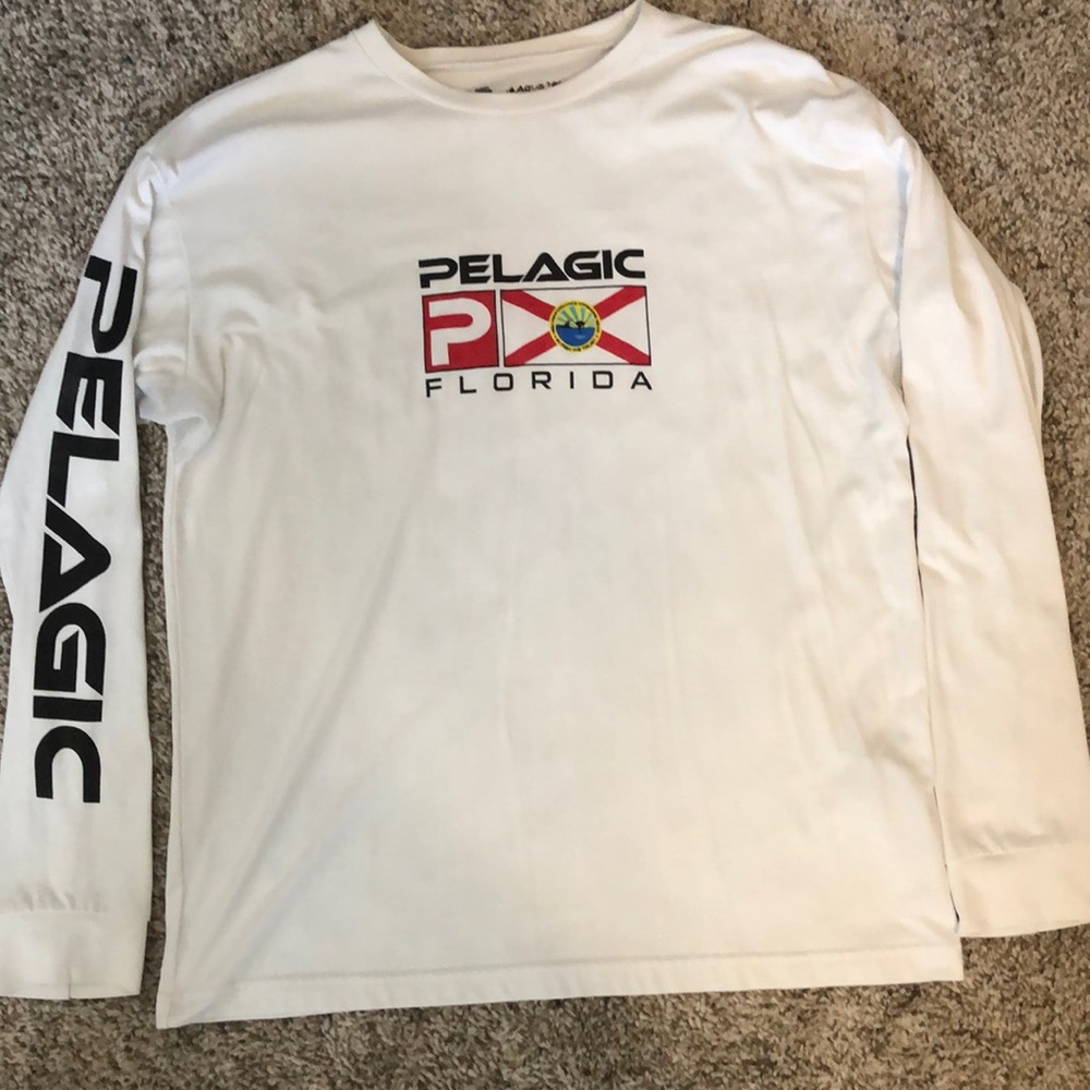 Pelagic long sleeve performance fishing shirt